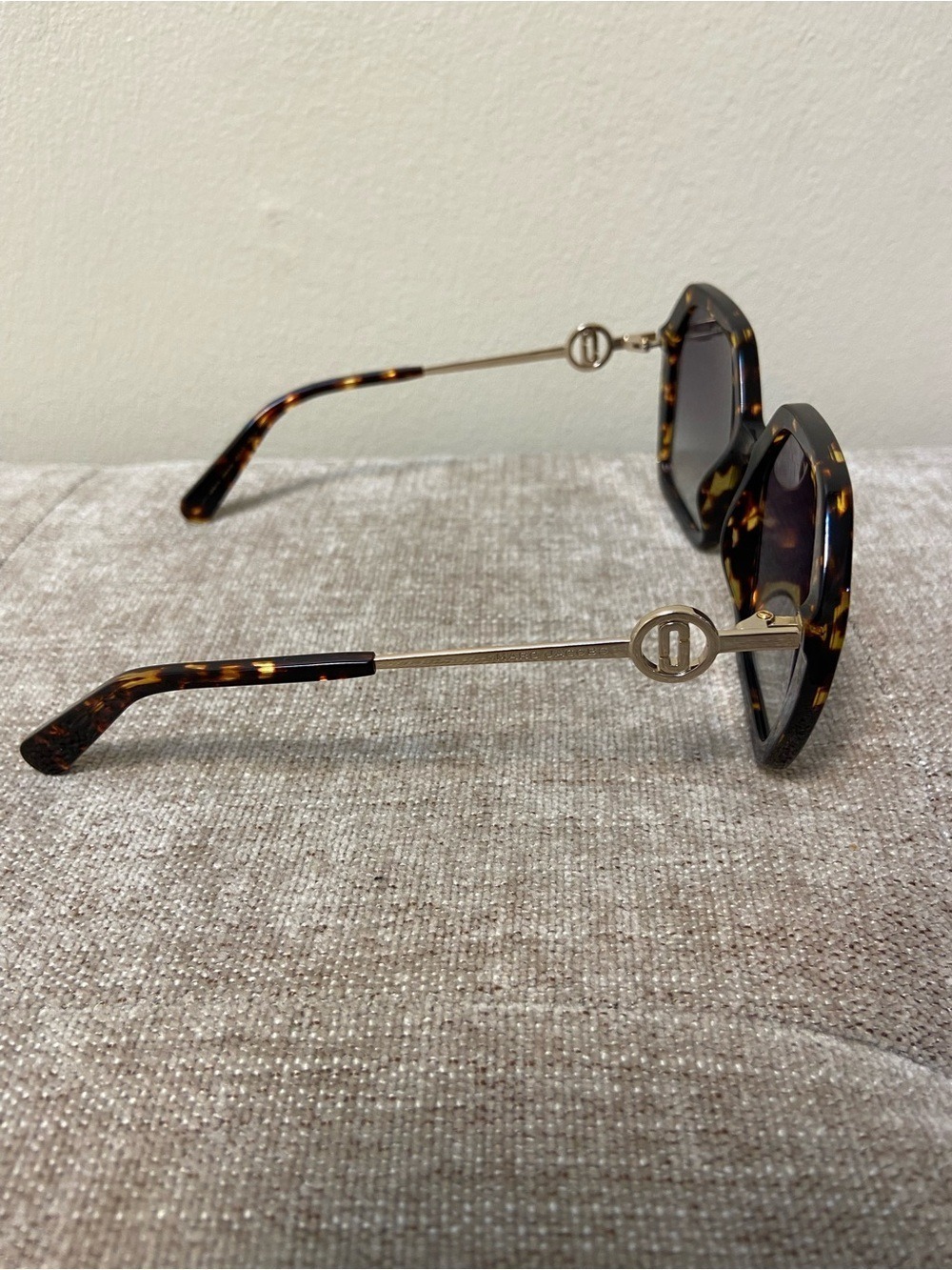 Marc Jacobs Geometric Tortoiseshell Women's Glasses NWOT - Picture 5 of 7